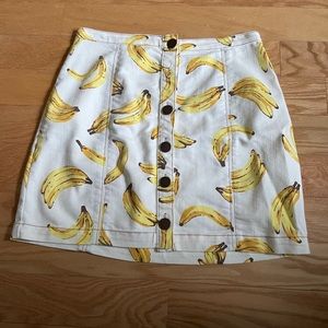 Urban Outfitters Banana skirt